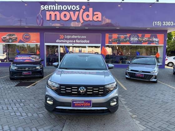 VOLKSWAGEN T-CROSS 1.0 200 TSI TOTAL FLEX COMFORTLINE AUTOMÁTICO